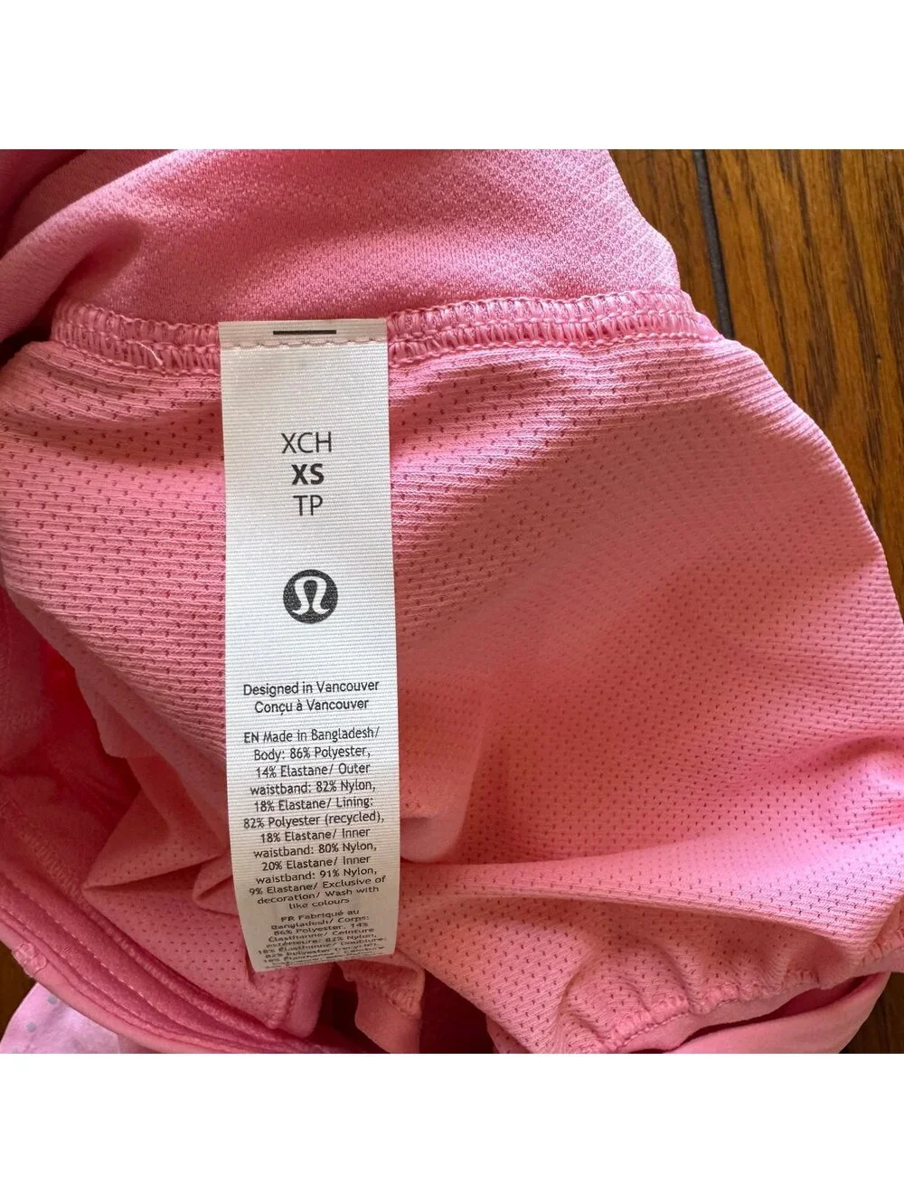 Lululemon Fast & Free Short High Rise 3” Split, Candy Cloud Size XS/Size 4 NWT - Picture 5 of 6